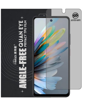 Гидрогелевая пленка антишпион Mietubl Quantum Eye Privacy TPU Film для ZTE Blade A56