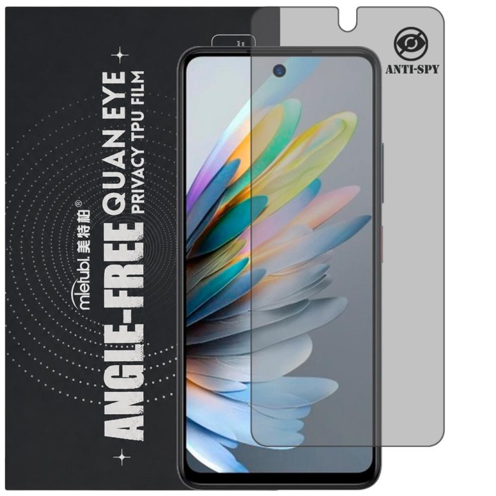 Гидрогелевая пленка антишпион Mietubl Quantum Eye Privacy TPU Film для ZTE Blade A56