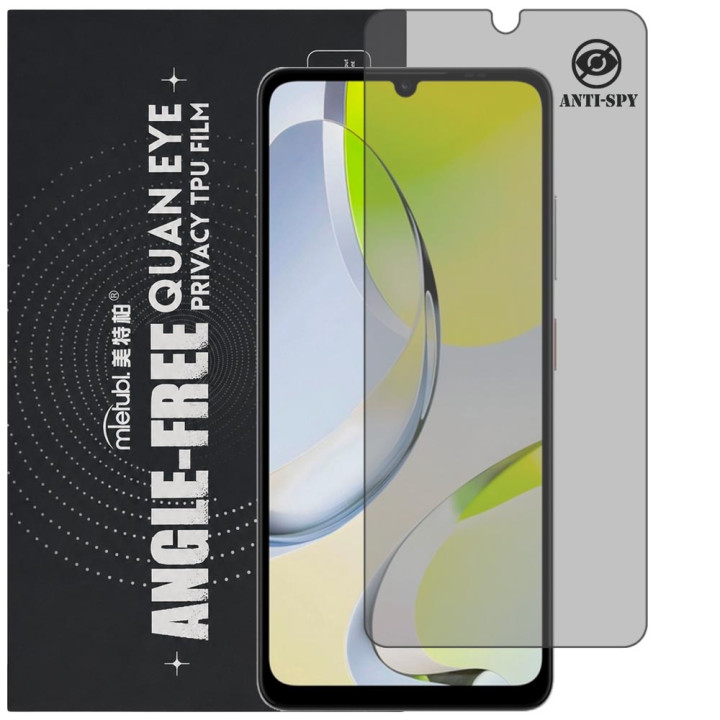 Гидрогелевая пленка антишпион Mietubl Quantum Eye Privacy TPU Film для ZTE Blade A76
