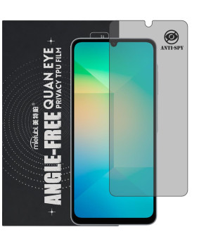 Гидрогелевая пленка антишпион Mietubl Quantum Eye Privacy TPU Film для Samsung Galaxy A06