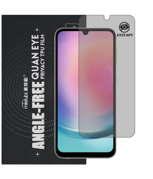 Гидрогелевая пленка антишпион Mietubl Quantum Eye Privacy TPU Film для Samsung Galaxy A24