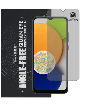 Гідрогелева плівка антишпигун Mietubl Quantum Eye Privacy TPU Film для Samsung Galaxy A03