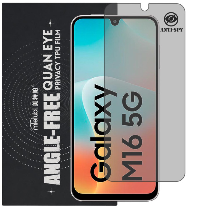 Гідрогелева плівка антишпигун Mietubl Quantum Eye Privacy TPU Film для Samsung Galaxy M16 5G