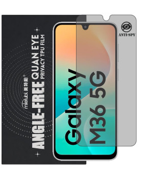 Гідрогелева плівка антишпигун Mietubl Quantum Eye Privacy TPU Film для Samsung Galaxy M36 5G