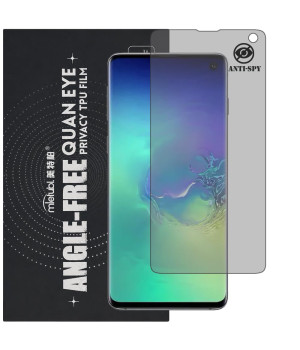 Гидрогелевая пленка антишпион Mietubl Quantum Eye Privacy TPU Film для Samsung Galaxy S10