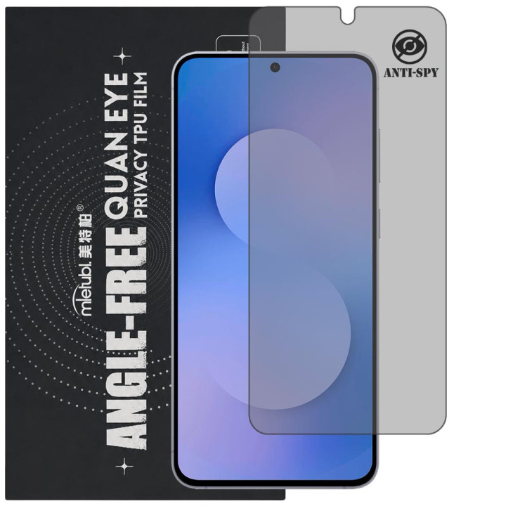 Гидрогелевая пленка антишпион Mietubl Quantum Eye Privacy TPU Film для Samsung Galaxy S25 FE