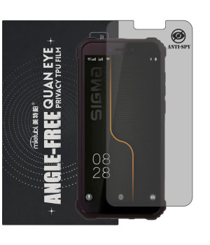 Гидрогелевая пленка антишпион Mietubl Quantum Eye Privacy TPU Film для Sigma mobile X-treme PQ38
