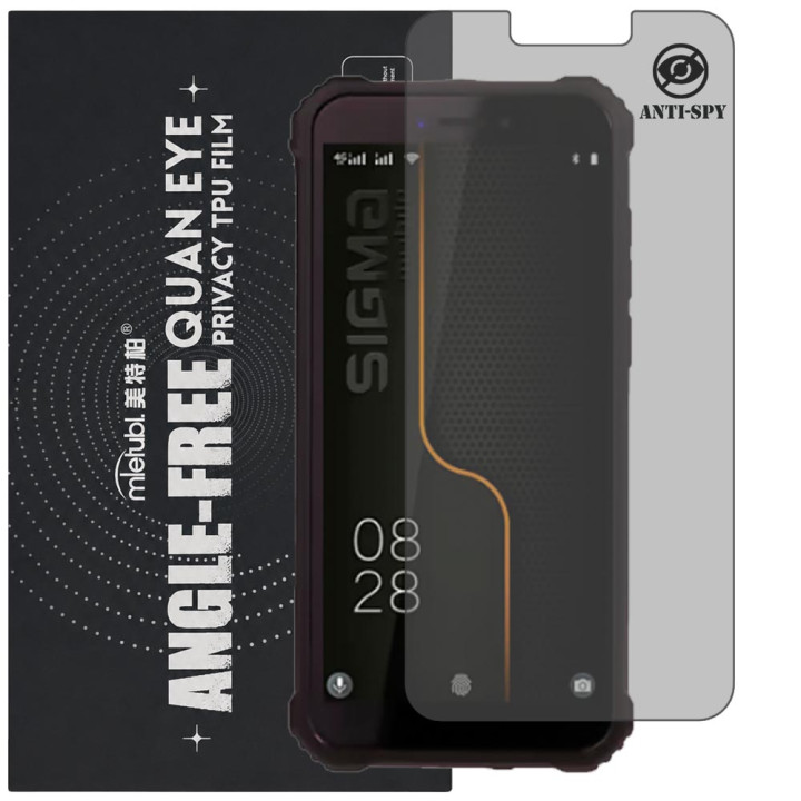 Гидрогелевая пленка антишпион Mietubl Quantum Eye Privacy TPU Film для Sigma mobile X-treme PQ38