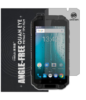 Гидрогелевая пленка антишпион Mietubl Quantum Eye Privacy TPU Film для Sigma mobile X-treme PQ39