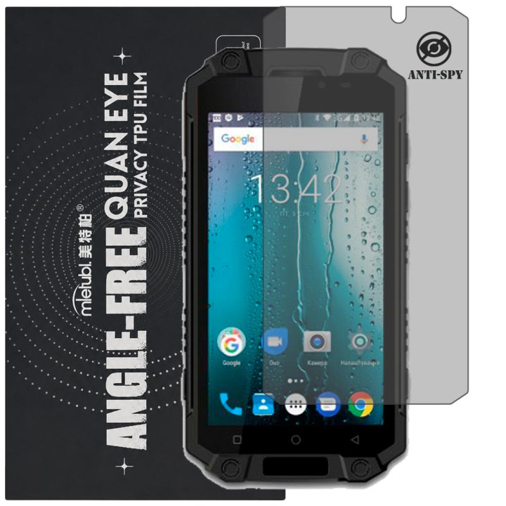 Гидрогелевая пленка антишпион Mietubl Quantum Eye Privacy TPU Film для Sigma mobile X-treme PQ39