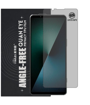Гидрогелевая пленка антишпион Mietubl Quantum Eye Privacy TPU Film для Sony Xperia 1 VII