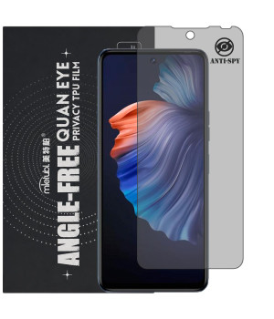 Гидрогелевая пленка антишпион Mietubl Quantum Eye Privacy TPU Film для Tecno Camon 18p