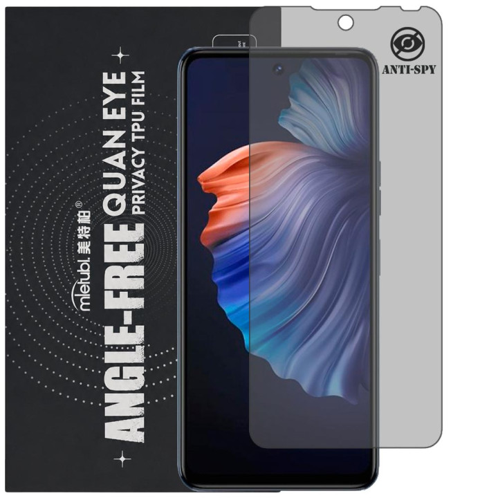 Гідрогелева плівка антишпигун Mietubl Quantum Eye Privacy TPU Film для Tecno Camon 18p