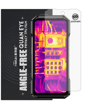 Гидрогелевая пленка антишпион Mietubl Quantum Eye Privacy TPU Film для Ulefone Armor 27T Pro