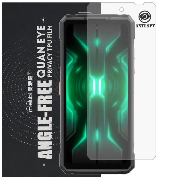 Гидрогелевая пленка антишпион Mietubl Quantum Eye Privacy TPU Film для Ulefone Armor 33 Pro