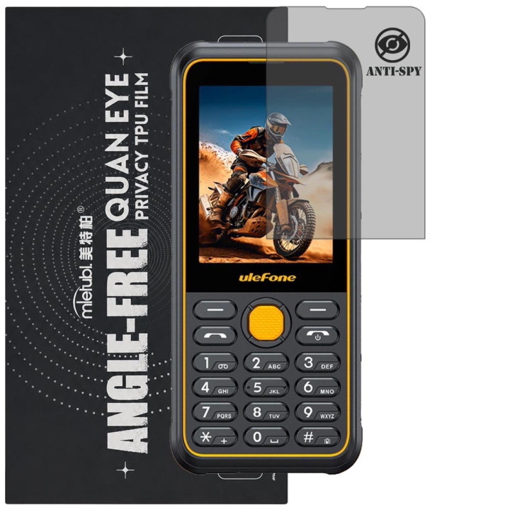 Гідрогелева плівка антишпигун Mietubl Quantum Eye Privacy TPU Film для Ulefone Armor Mini 4