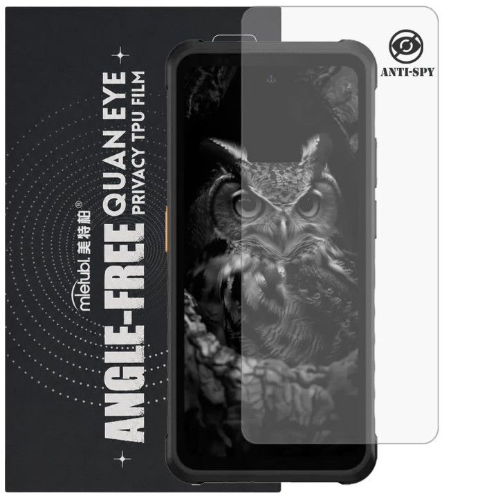 Гидрогелевая пленка антишпион Mietubl Quantum Eye Privacy TPU Film для Ulefone Armor X31 Pro