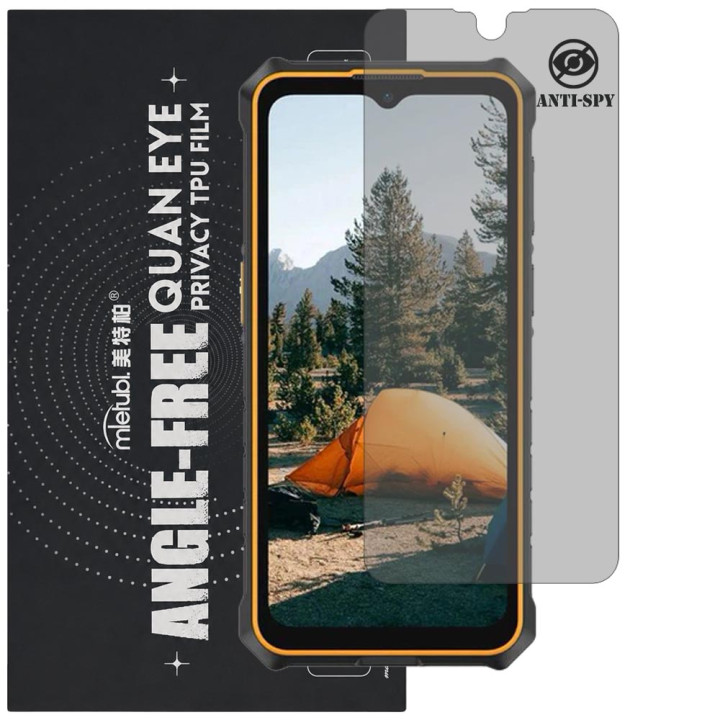 Гидрогелевая пленка антишпион Mietubl Quantum Eye Privacy TPU Film для Ulefone RugKing 2 Pro