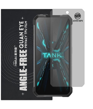 Гидрогелевая пленка антишпион Mietubl Quantum Eye Privacy TPU Film для Unihertz Tank 3S