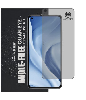 Гидрогелевая пленка антишпион Mietubl Quantum Eye Privacy TPU Film для Xiaomi 11 Lite 5G NE