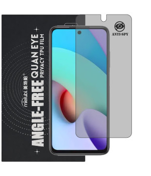 Гидрогелевая пленка антишпион Mietubl Quantum Eye Privacy TPU Film для Redmi 10