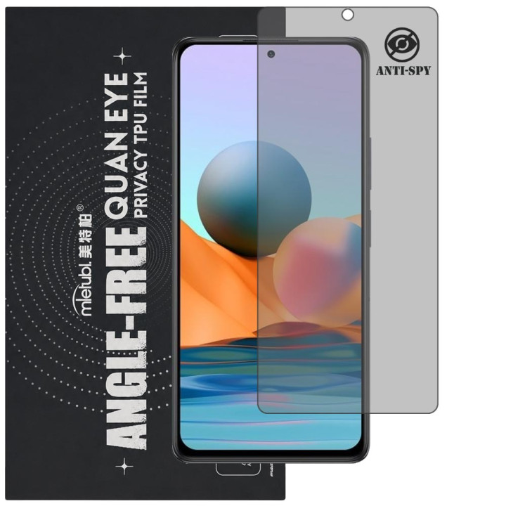 Гідрогелева плівка антишпигун Mietubl Quantum Eye Privacy TPU Film для Redmi Note 10 Pro