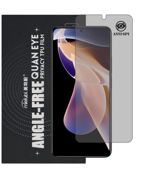 Гидрогелевая пленка антишпион Mietubl Quantum Eye Privacy TPU Film для Redmi Note 11 Pro+