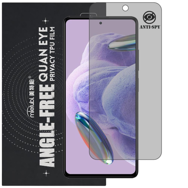 Гідрогелева плівка антишпигун Mietubl Quantum Eye Privacy TPU Film для Redmi Note 12 Pro+ 5G