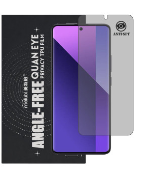 Гидрогелевая пленка антишпион Mietubl Quantum Eye Privacy TPU Film для Redmi Note 13 Pro+