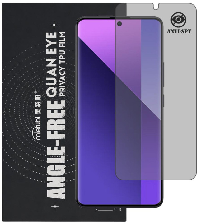 Гидрогелевая пленка антишпион Mietubl Quantum Eye Privacy TPU Film для Redmi Note 13 Pro+