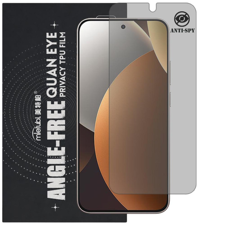 Гидрогелевая пленка антишпион Mietubl Quantum Eye Privacy TPU Film для Redmi Note 15 Pro 5G