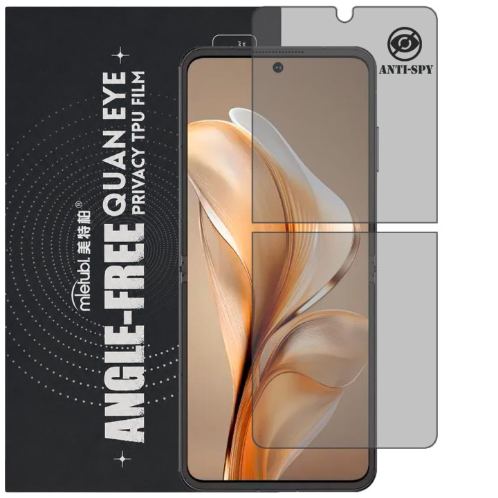 Гидрогелевая пленка антишпион Mietubl Quantum Eye Privacy TPU Film для ZTE Nubia Flip