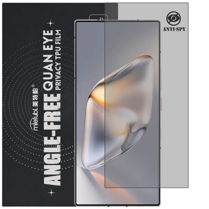 Гидрогелевая пленка антишпион Mietubl Quantum Eye Privacy TPU Film для ZTE Nubia Z60 Ultra Leading Version