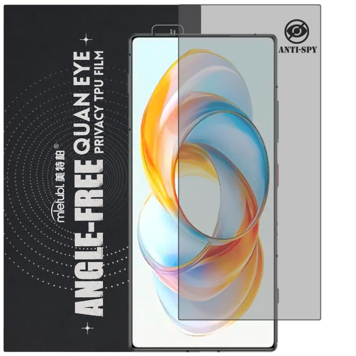 Гидрогелевая пленка антишпион Mietubl Quantum Eye Privacy TPU Film для ZTE Nubia Z70 Ultra