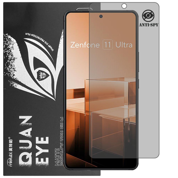 Гідрогелева плівка антишпигун матова Mietubl Quantum Eye Privacy для ASUS Zenfone 11 Ultra