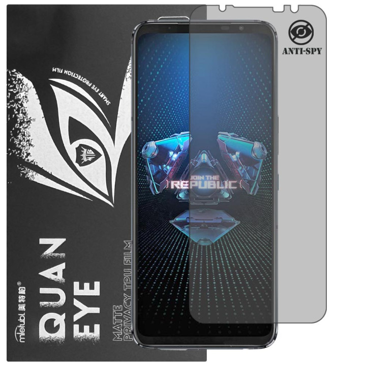 Гідрогелева плівка антишпигун матова Mietubl Quantum Eye Privacy для ASUS ROG Phone 5