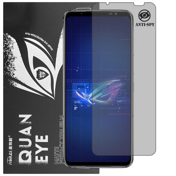 Гідрогелева плівка антишпигун матова Mietubl Quantum Eye Privacy для ASUS ROG Phone 6