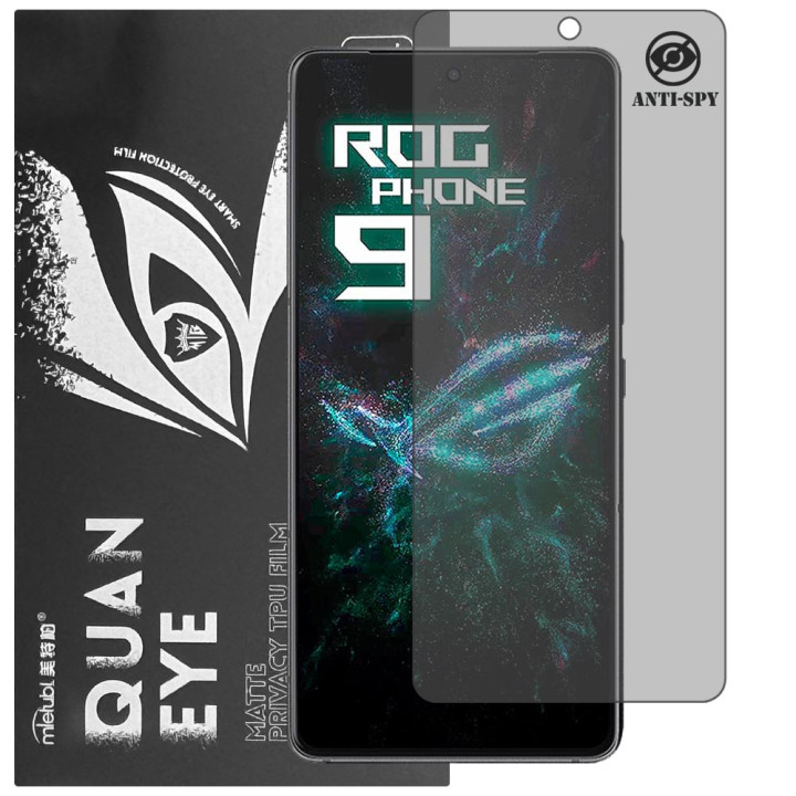 Гідрогелева плівка антишпигун матова Mietubl Quantum Eye Privacy для ASUS ROG Phone 9