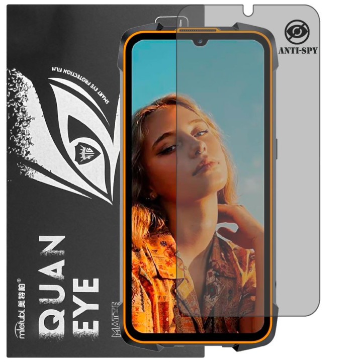 Гідрогелева плівка антишпигун матова Mietubl Quantum Eye Privacy для Cubot KingKong 5 Pro