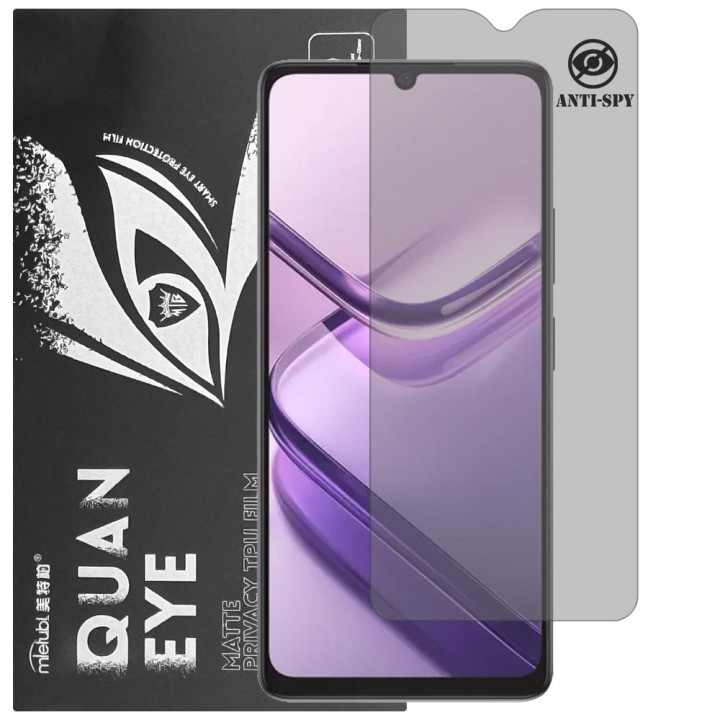 Гідрогелева плівка антишпигун матова Mietubl Quantum Eye Privacy для DOOGEE Note 56 Pro
