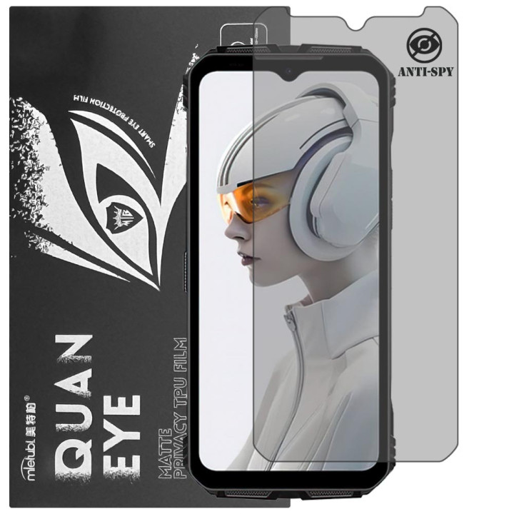Гідрогелева плівка антишпигун матова Mietubl Quantum Eye Privacy для DOOGEE V Max Plus