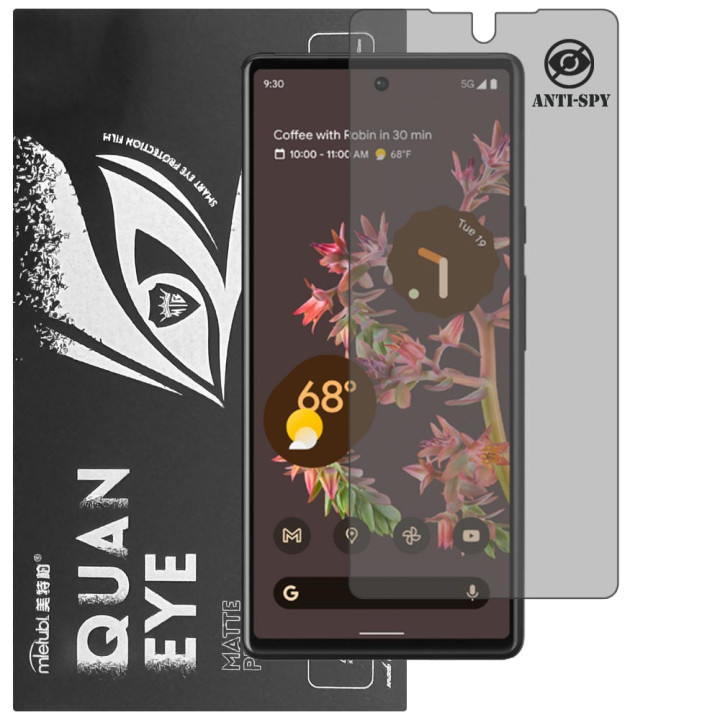 Гідрогелева плівка антишпигун матова Mietubl Quantum Eye Privacy для Google Pixel 6