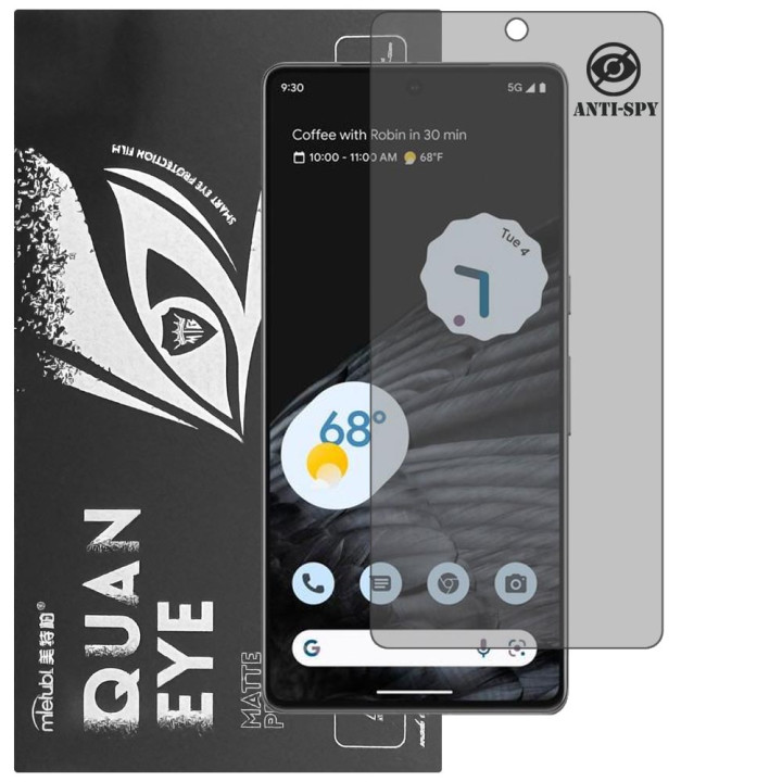 Гідрогелева плівка антишпигун матова Mietubl Quantum Eye Privacy для Google Pixel 7 Pro
