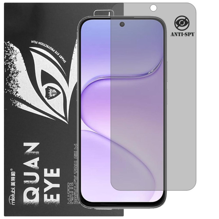 Гідрогелева плівка антишпигун матова Mietubl Quantum Eye Privacy для Honor 600 Smart