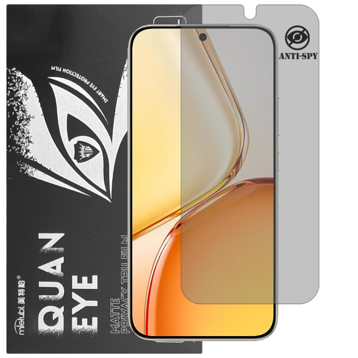 Гідрогелева плівка антишпигун матова Mietubl Quantum Eye Privacy для Honor X80 Pro Max