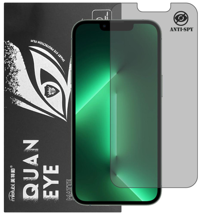 Гідрогелева плівка антишпигун матова Mietubl Quantum Eye Privacy для iPhone 13 Pro Max