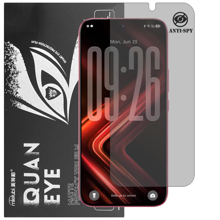 Гідрогелева плівка антишпигун матова Mietubl Quantum Eye Privacy для Infinix GT 50 Pro