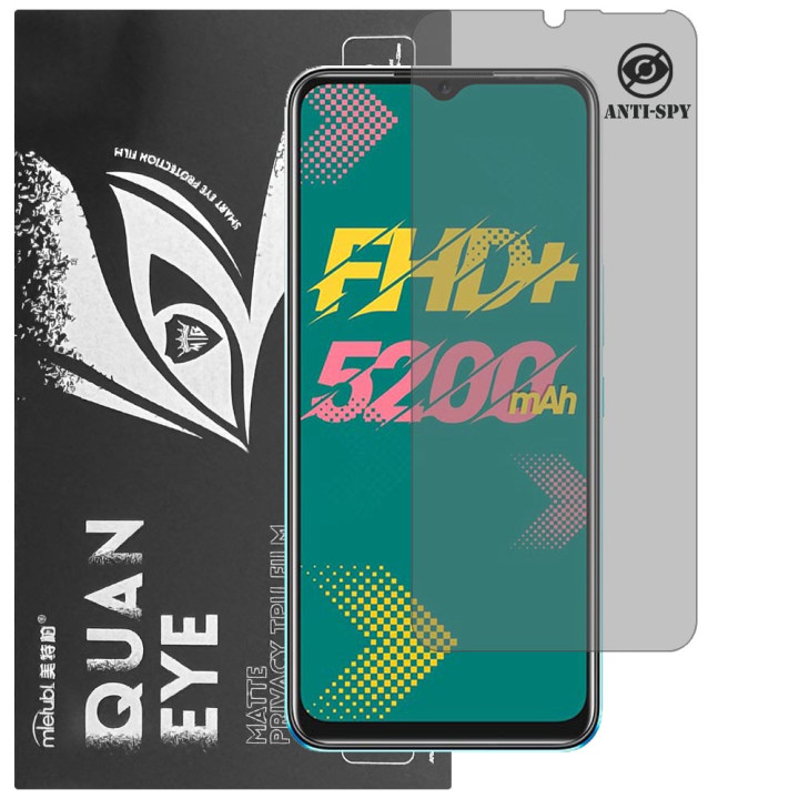Гідрогелева плівка антишпигун матова Mietubl Quantum Eye Privacy для Infinix HOT 11