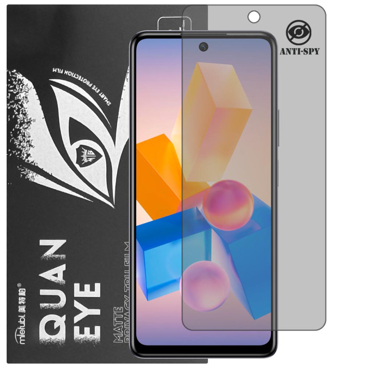 Гідрогелева плівка антишпигун матова Mietubl Quantum Eye Privacy для Infinix HOT 40 Pro
