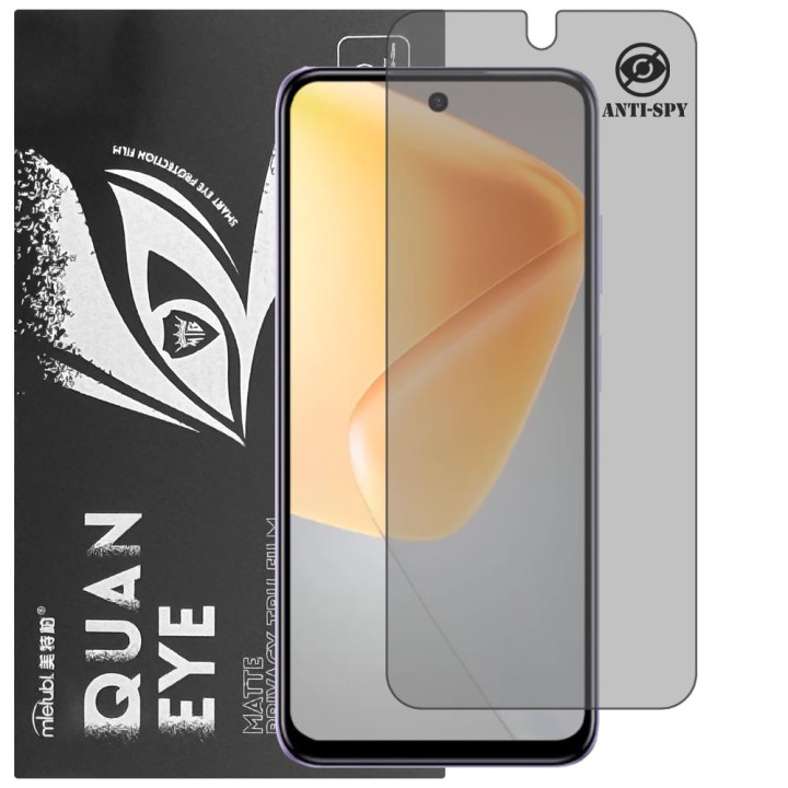 Гідрогелева плівка антишпигун матова Mietubl Quantum Eye Privacy для Infinix HOT 50i